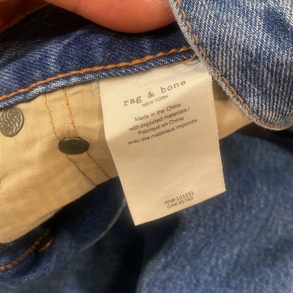 Rag and Bone NWT Mens Fit 1 31 x 32 button fly - Picture 5 of 8
